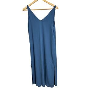 Aritzia Babaton women's sleeveless‎ tank navy midi dress size XXS